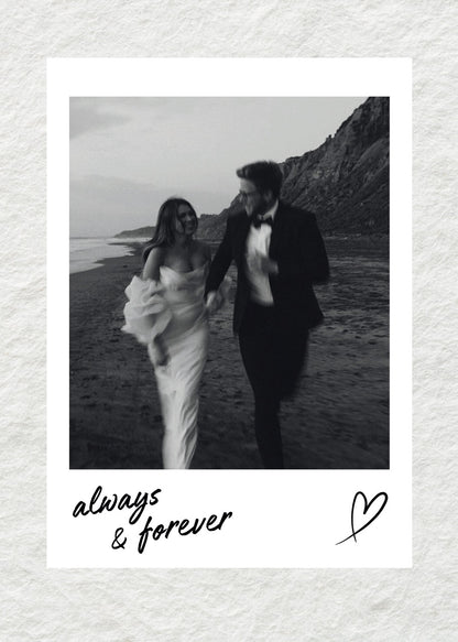 Kişiye Özel Always &amp; Forever Poster - Özel Tasarım - CUSTOM9