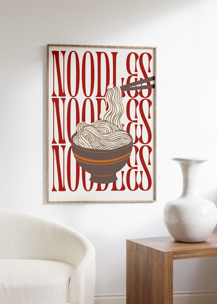 Noodles No.1 Çerçevesiz Poster