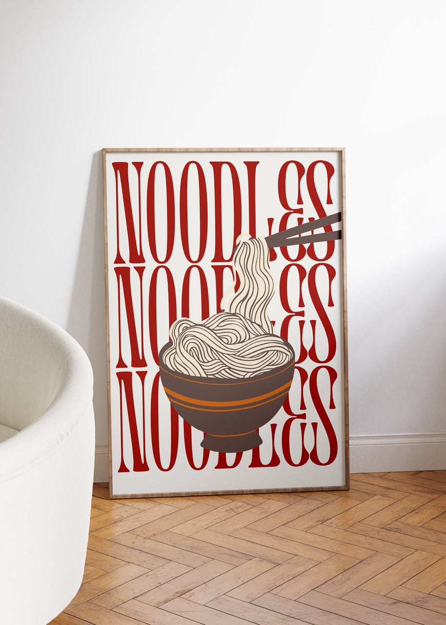 Noodles No.1 Çerçevesiz Poster