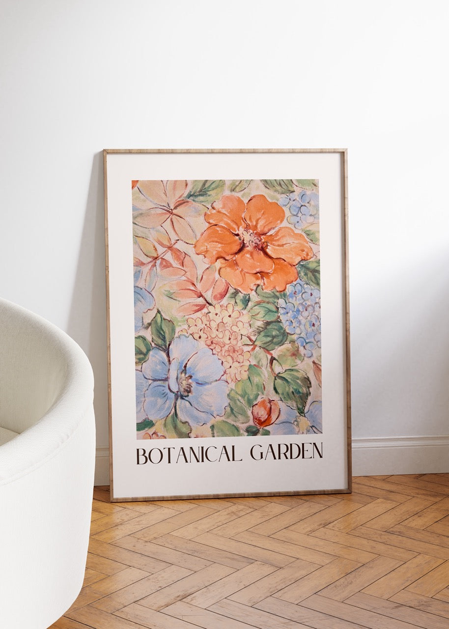 Botanical Garden Çerçevesiz Poster