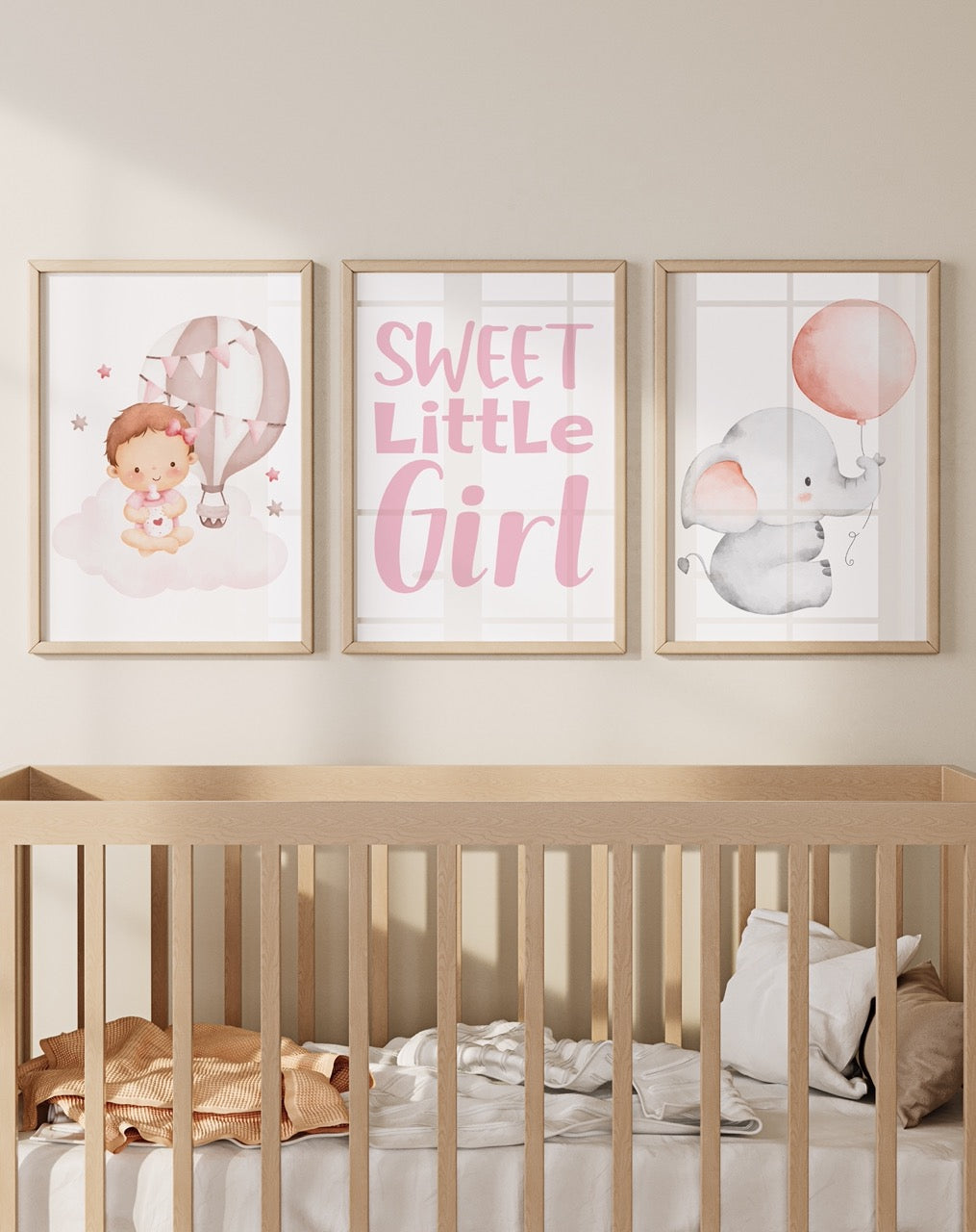 Sweet Little Girl Çocuk ve Bebek Odası 3&