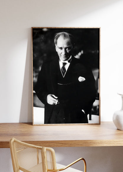 Atatürk Çerçevesiz Poster