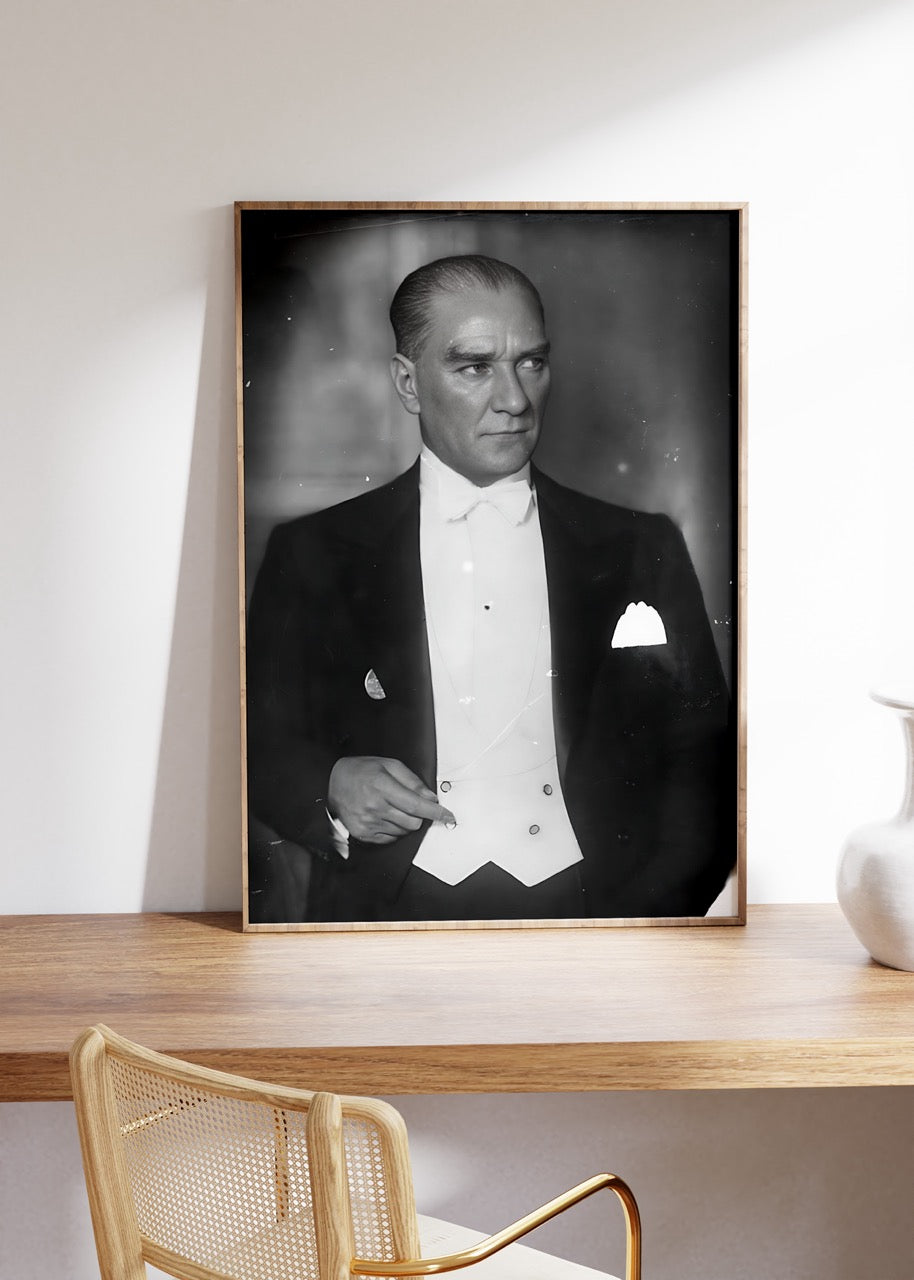 Atatürk Çerçevesiz Poster