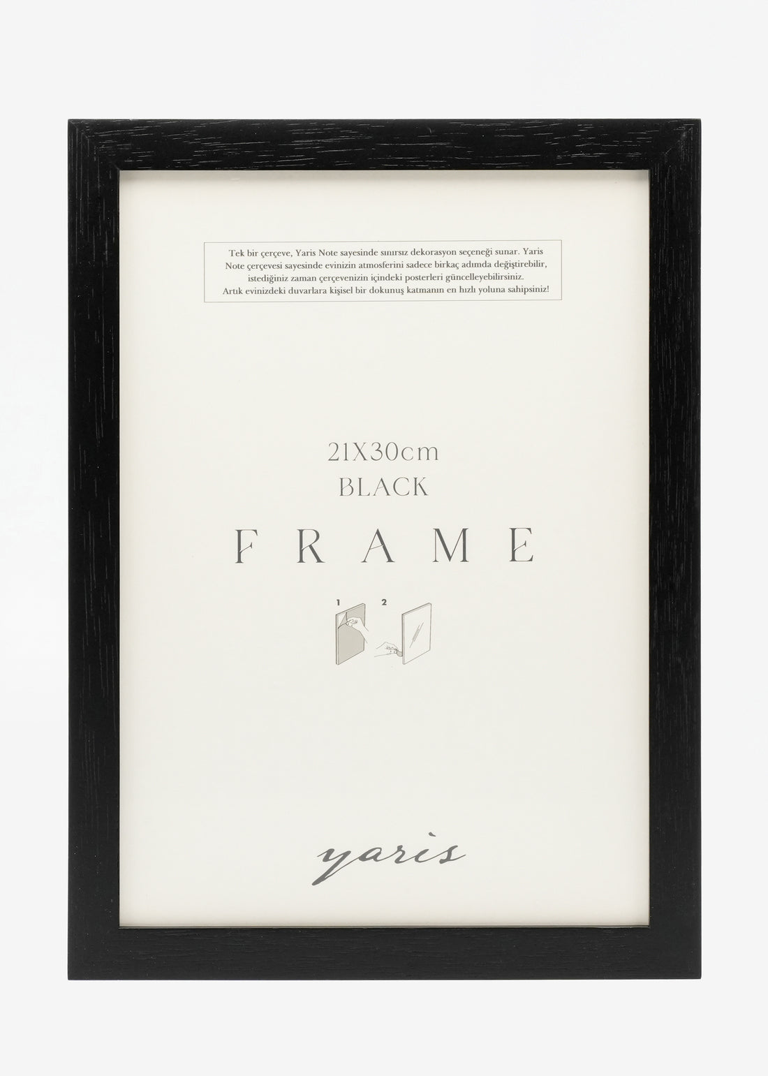 Black Wooden Premium Frame