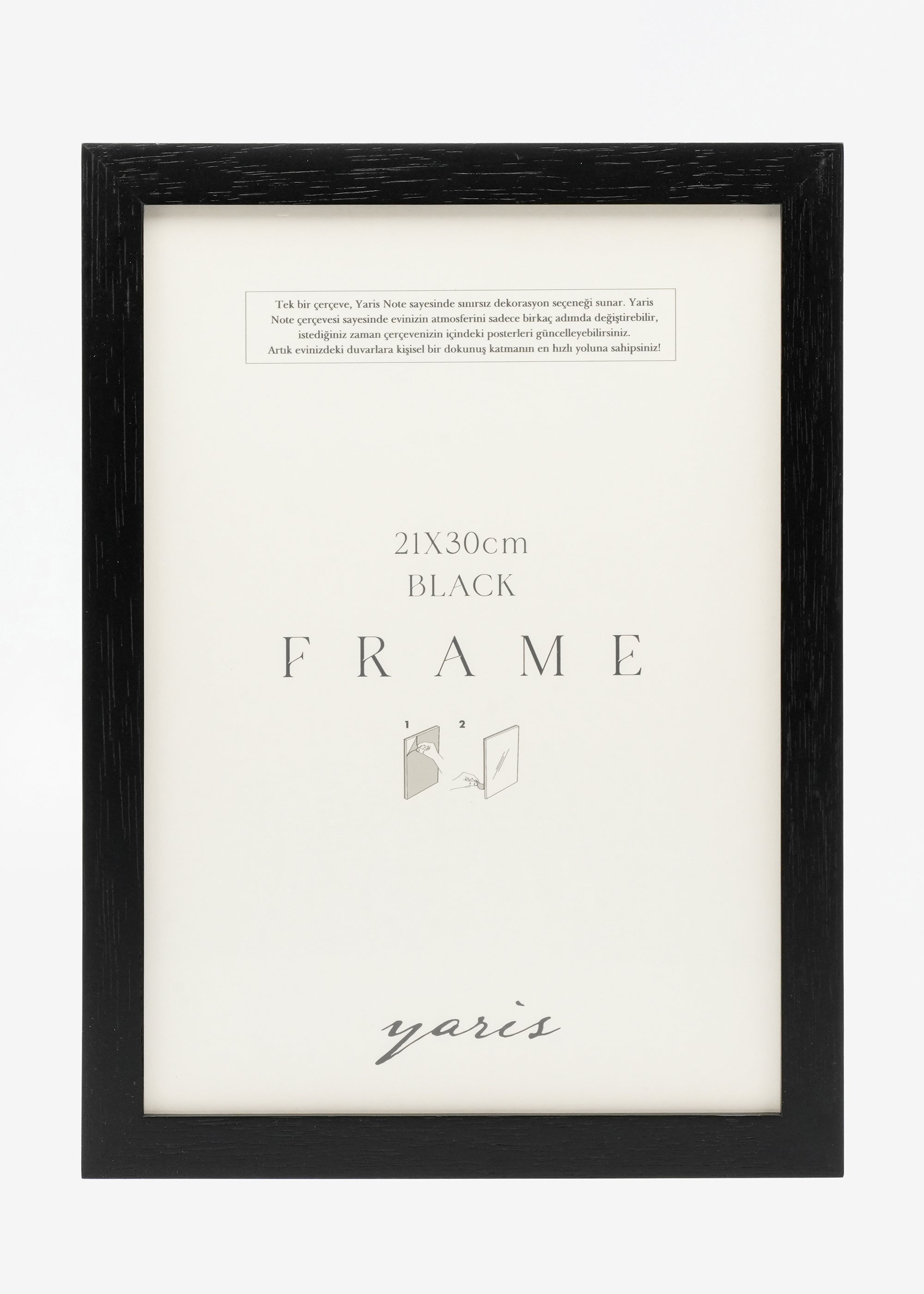 Black Wooden Premium Frame