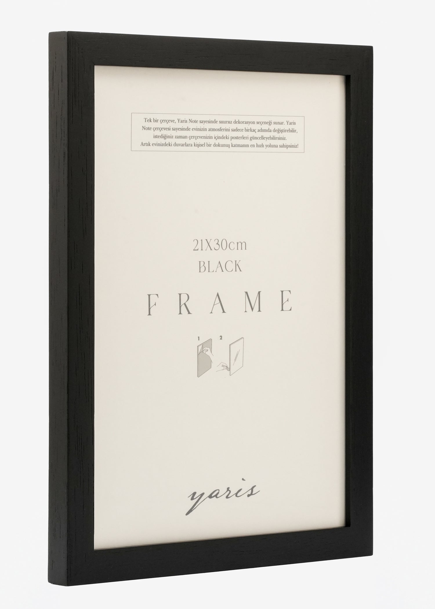 Black Wooden Premium Frame