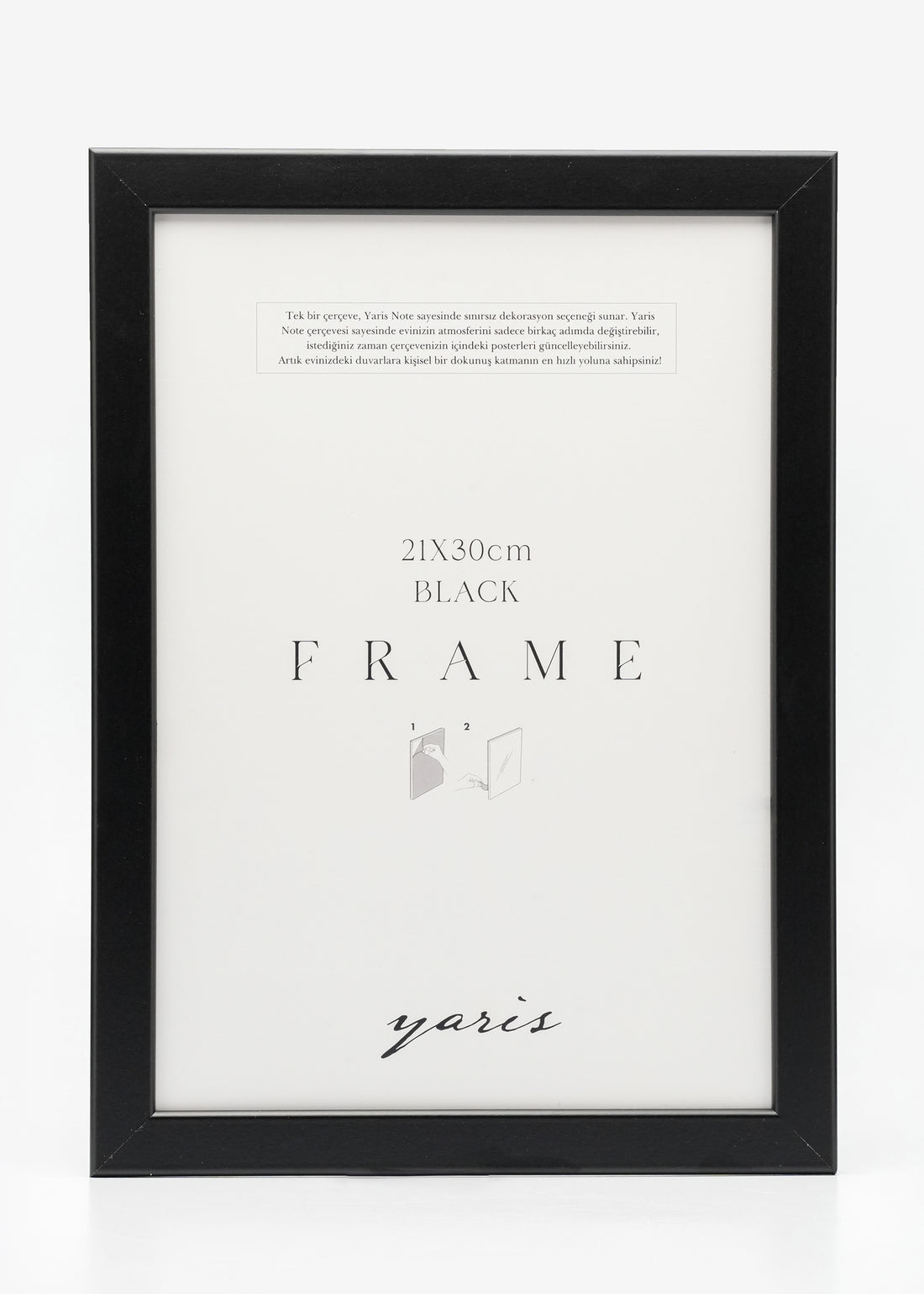 Black Wooden Frame