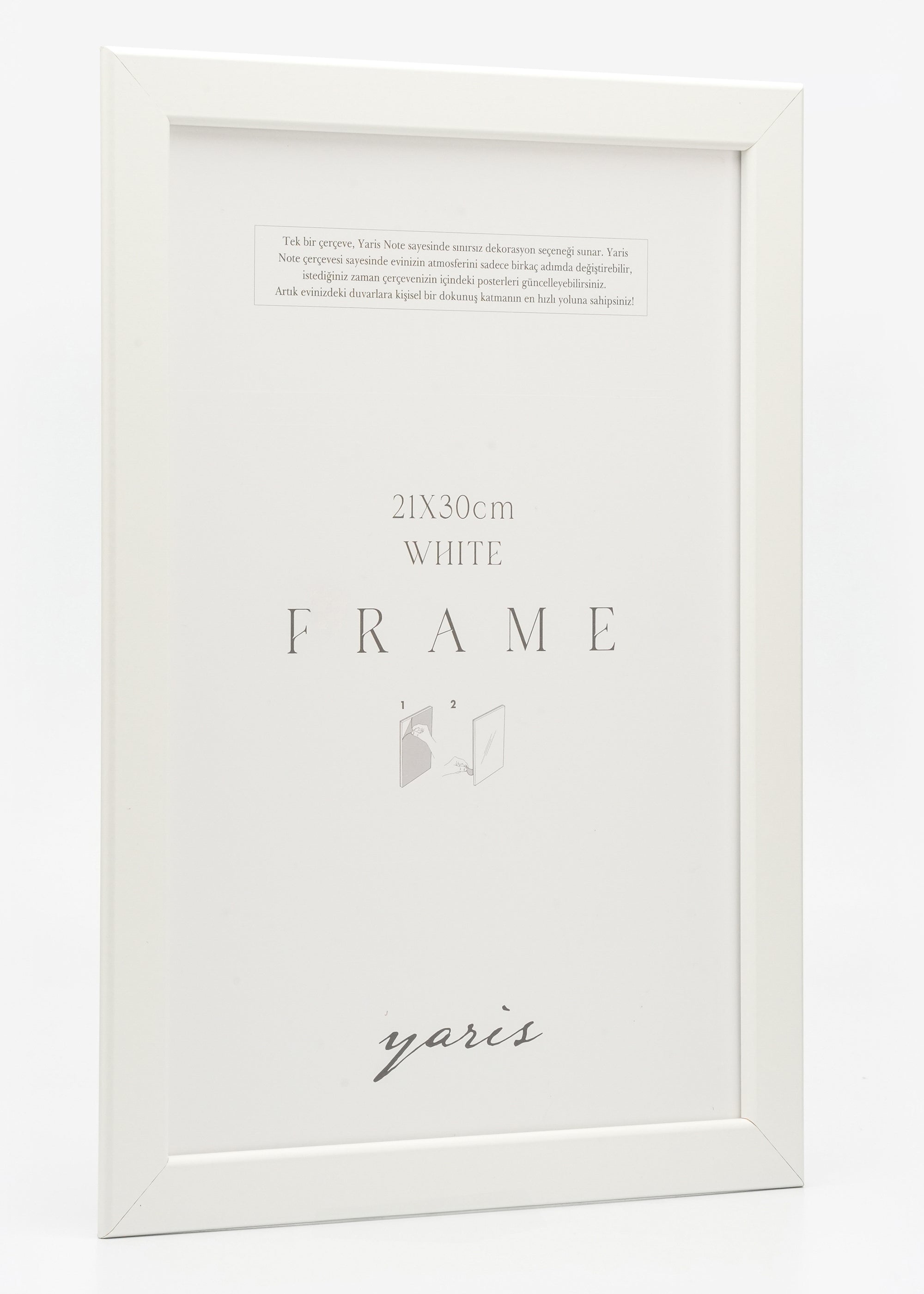 White Wooden Frame