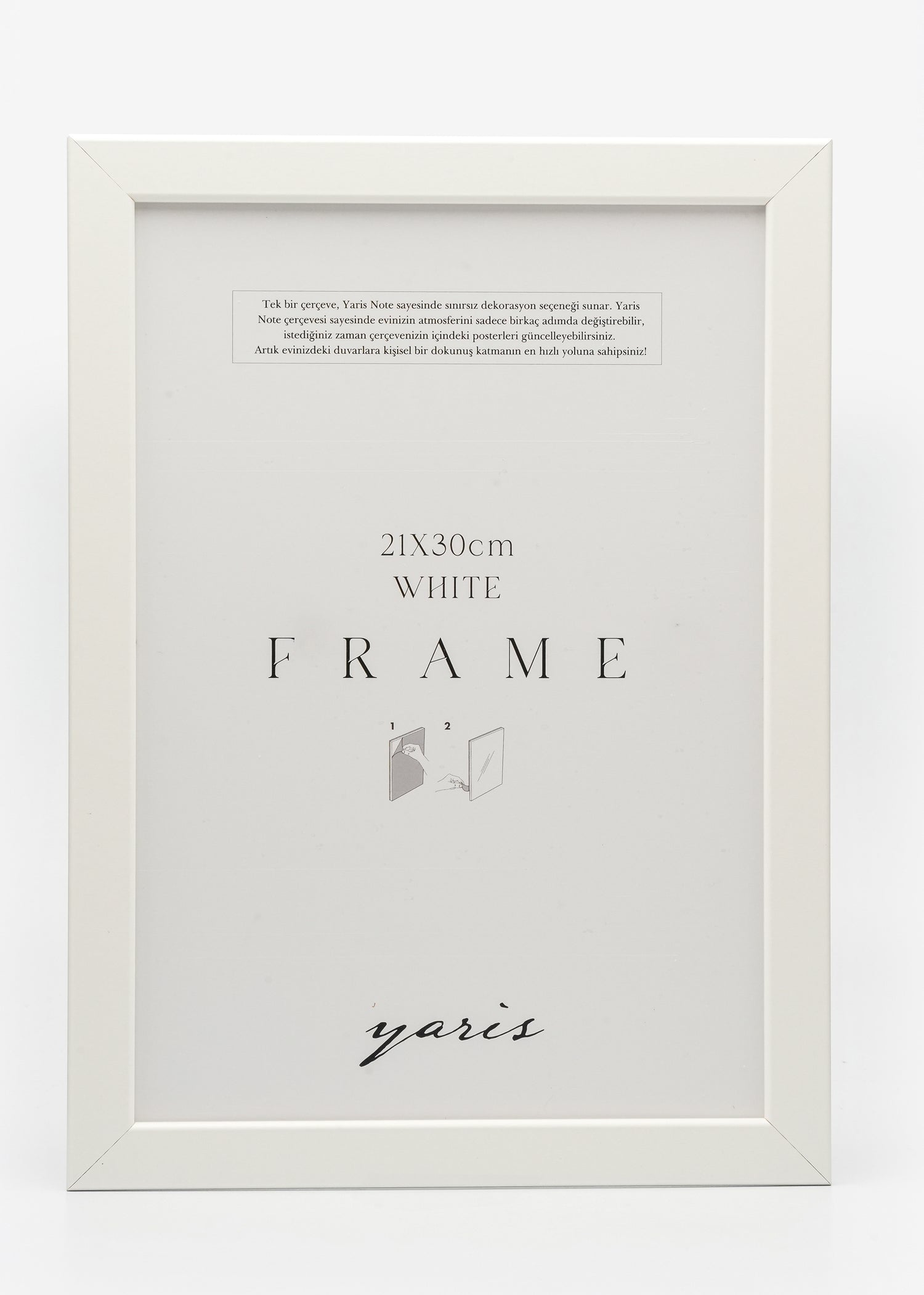 White Wooden Frame