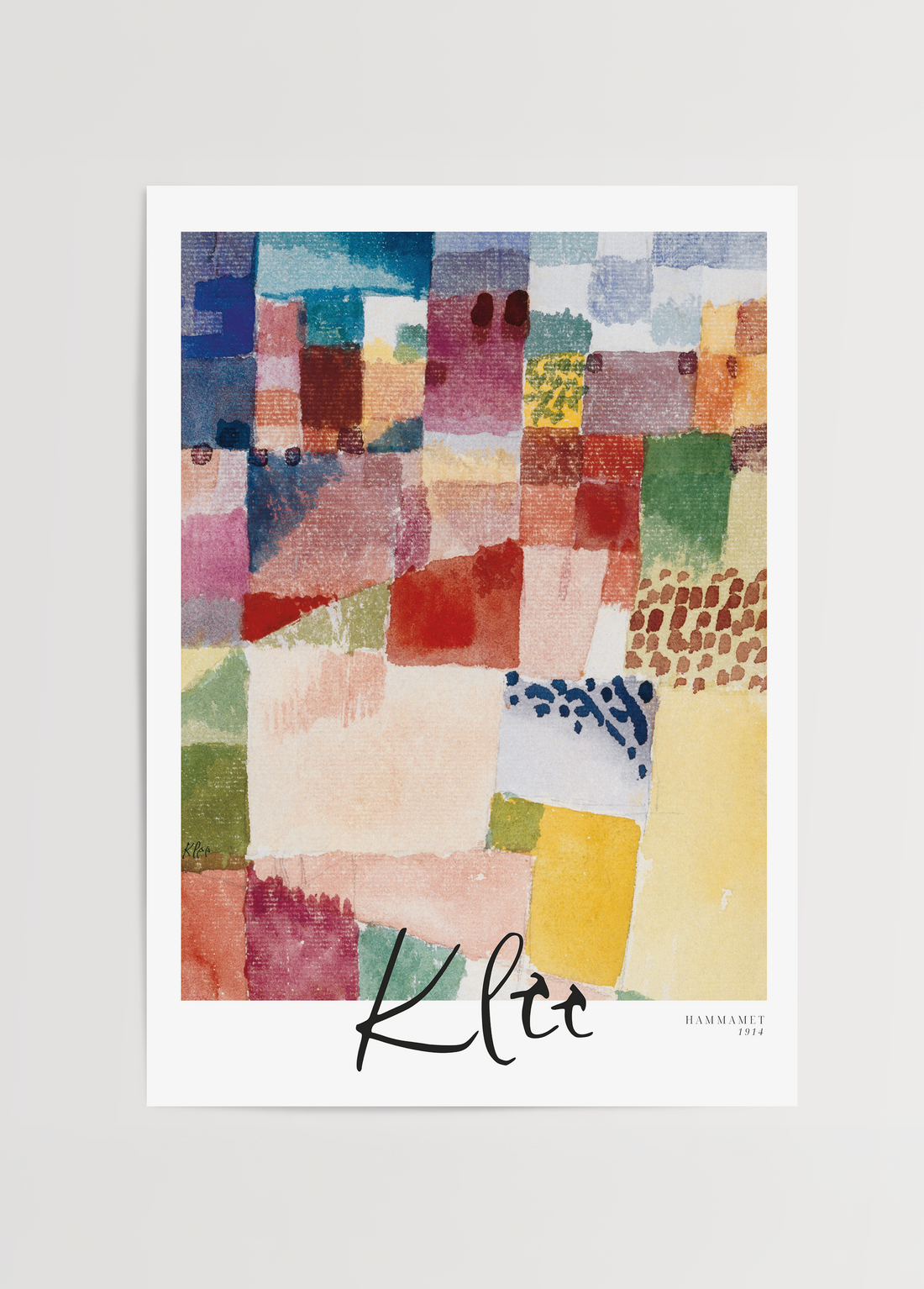 Paul Klee Çerçevesiz Poster