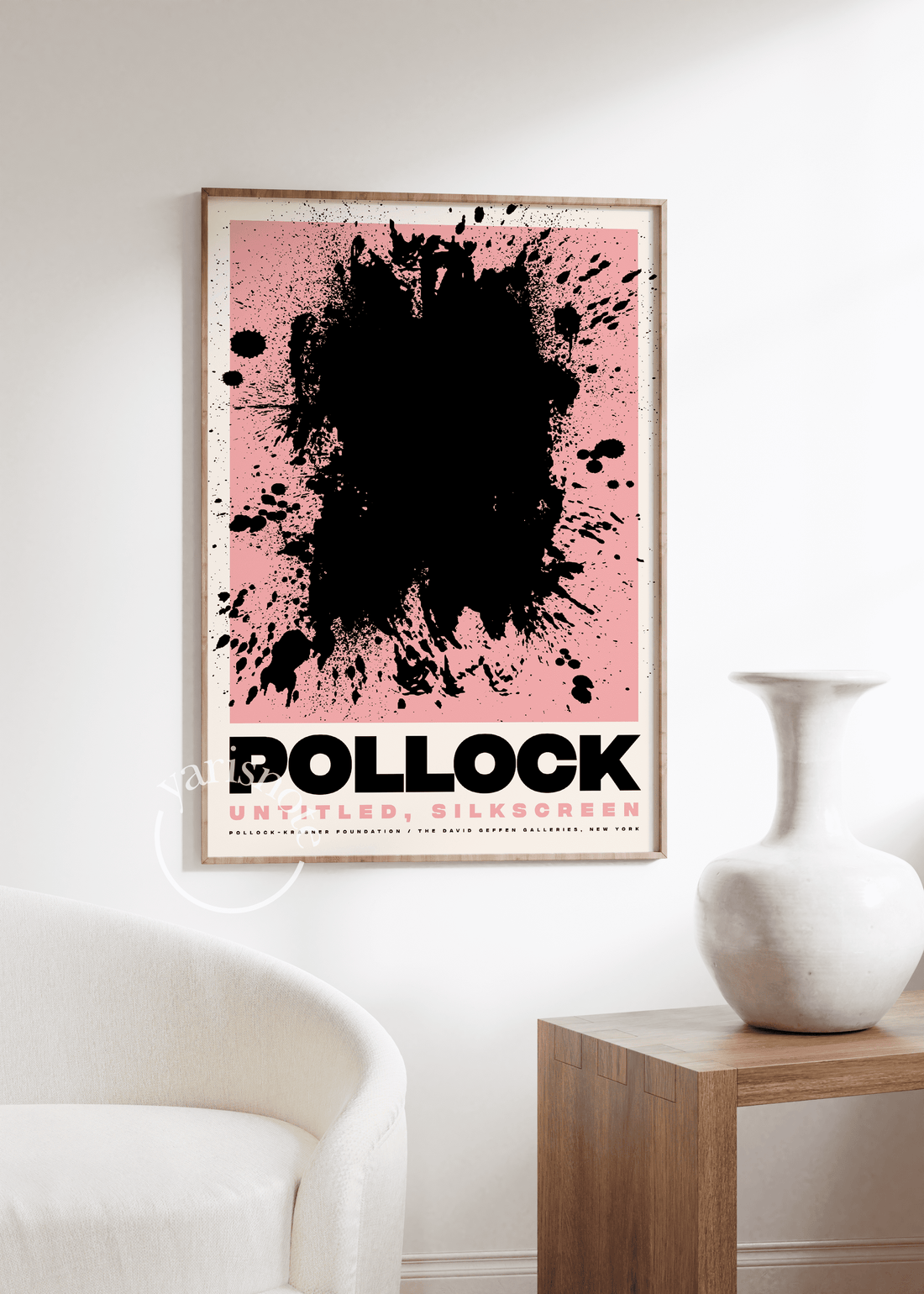 Pollock Çerçevesiz Poster