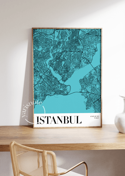 Istanbul Unframed Poster