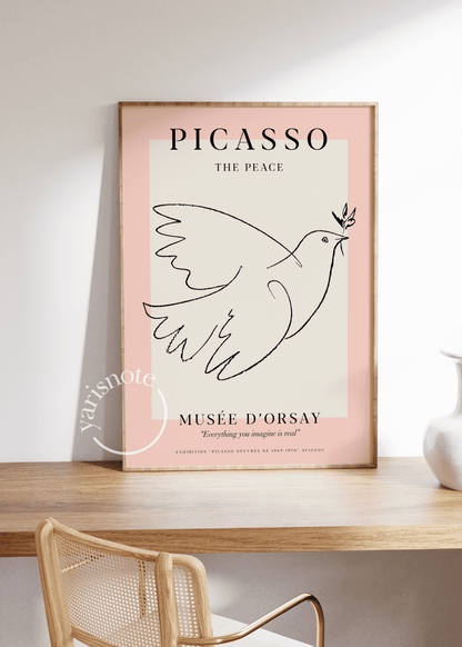 Pablo Picasso The Peace Çerçevesiz Poster