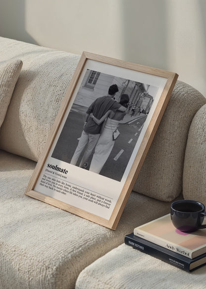 Kişiye Özel Soulmate Çerçevesiz Poster - Özel Tasarım - CUSTOM3