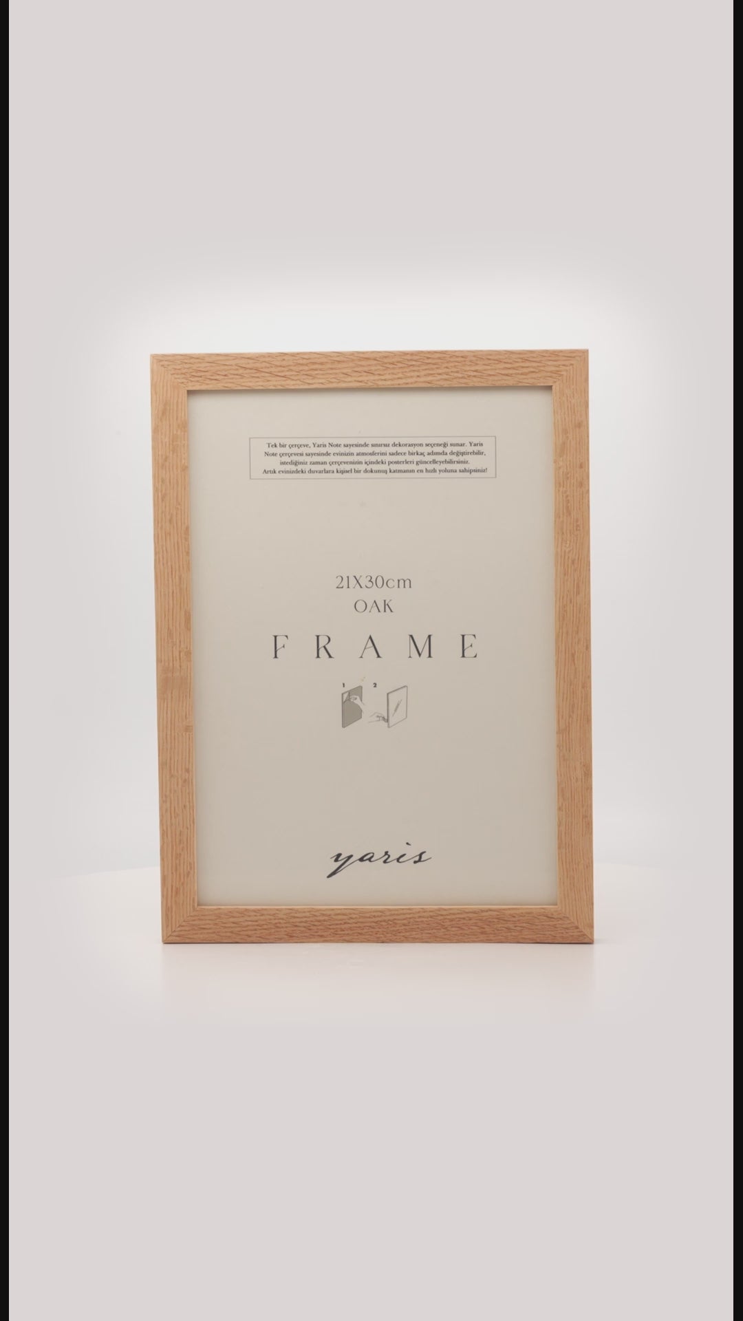 Oak Wooden Premium Frame 