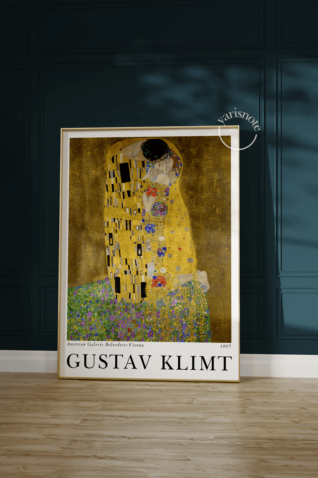 Gustav Klimt The Kiss Çerçevesiz Poster