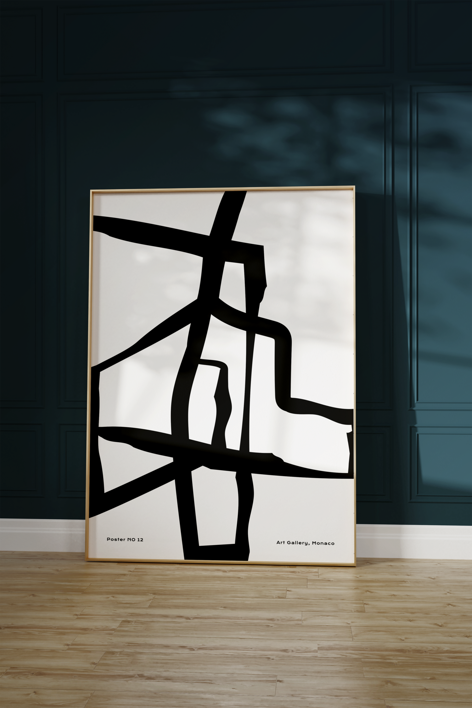 Abstract Unframed Poster