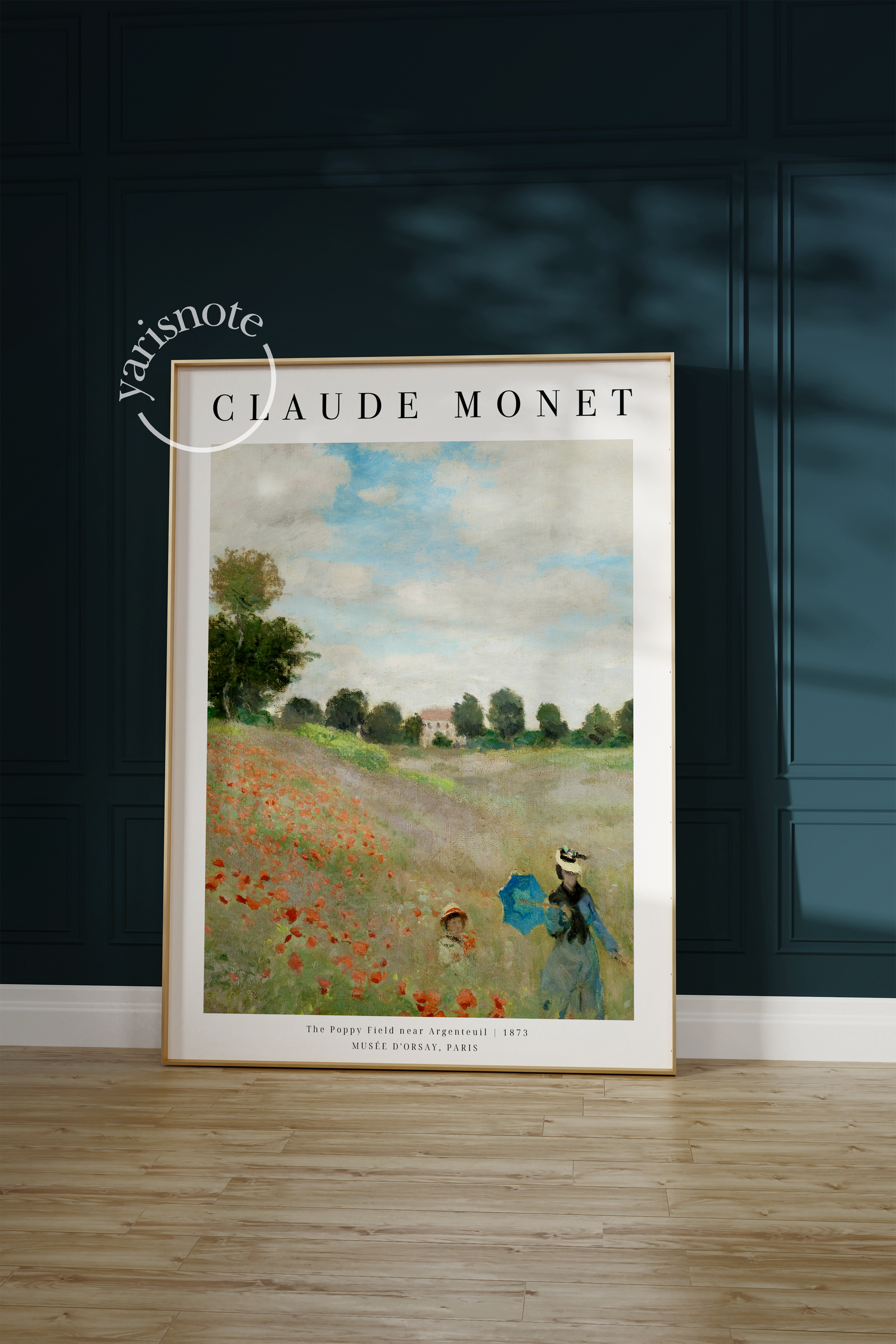 Claude Monet Çerçevesiz Poster