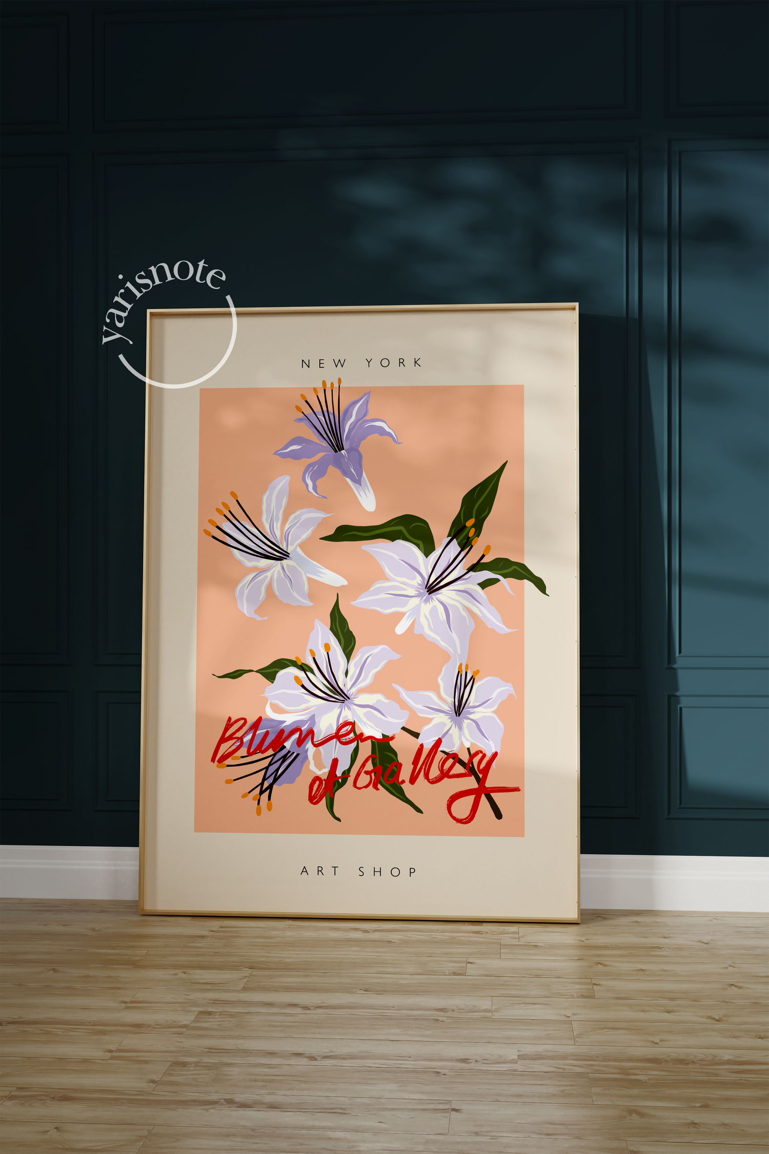 New York Blooms Unframed Poster