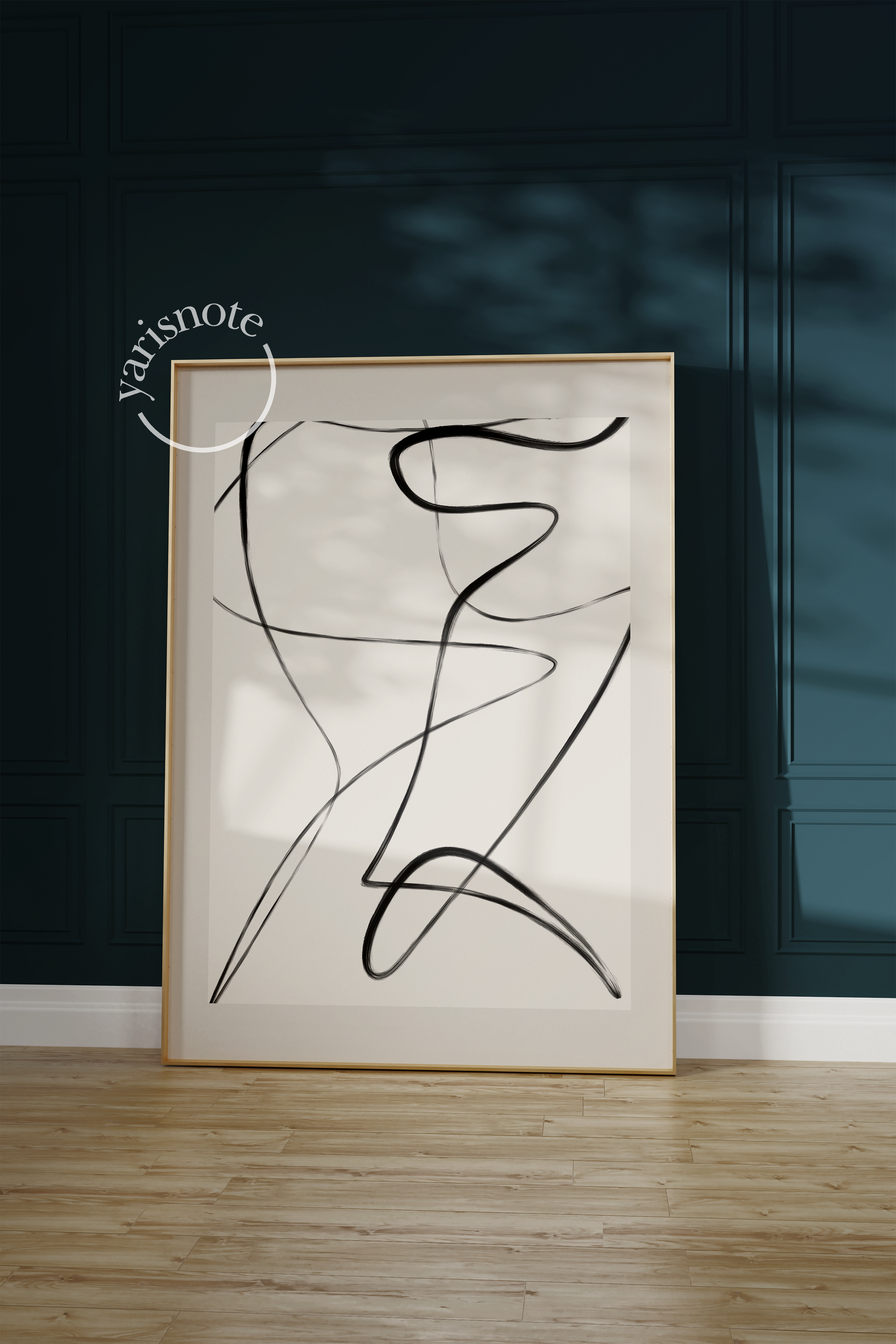 Abstract Unframed Poster