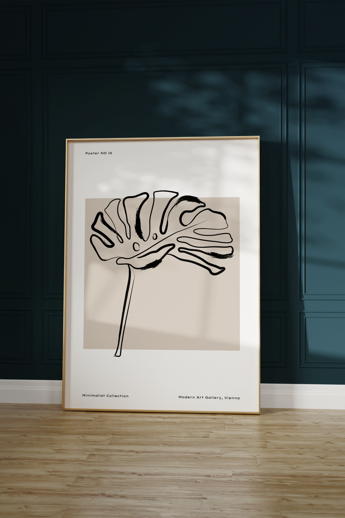 Minimal Botanical Unframed Poster