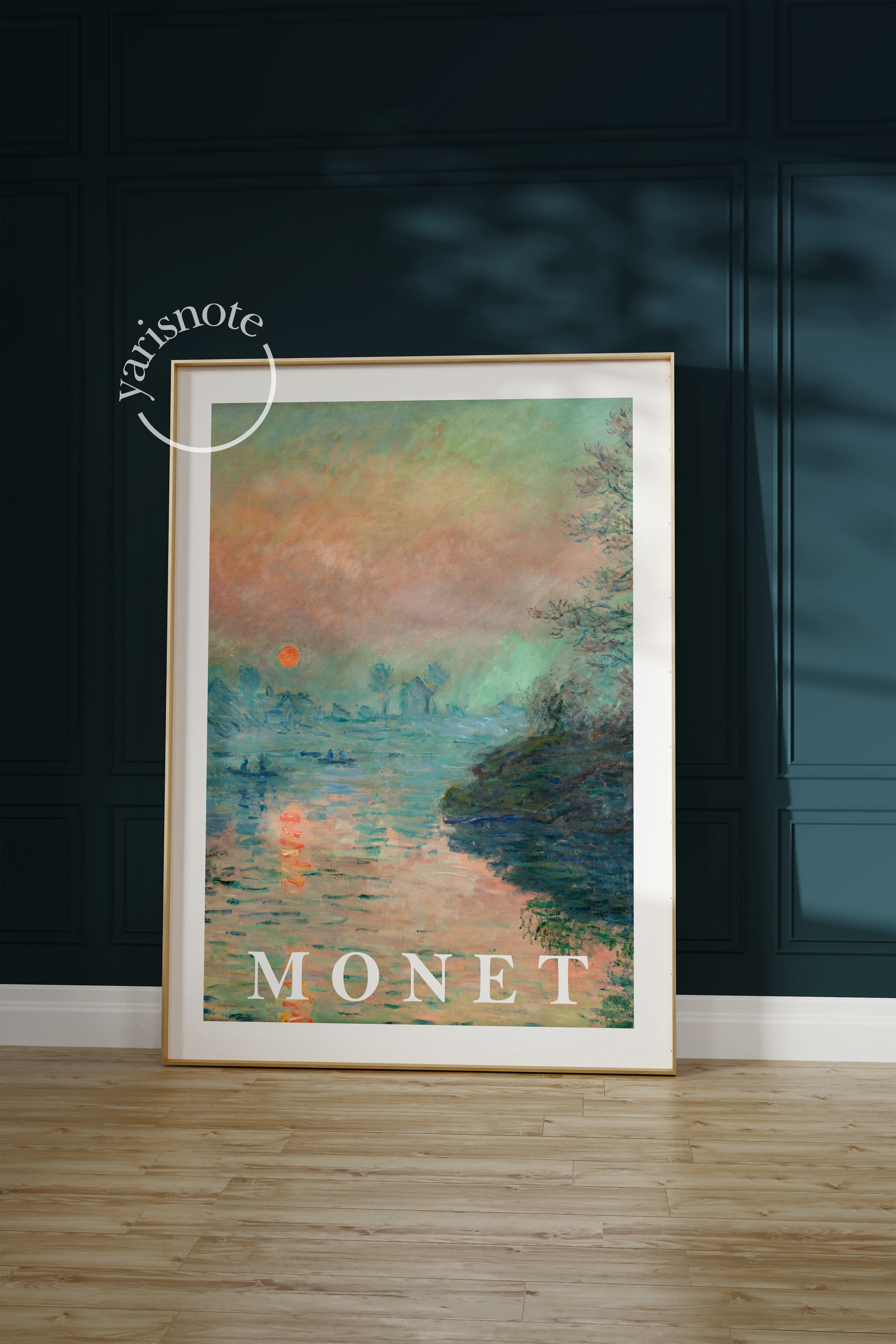 Claude Monet Çerçevesiz Poster