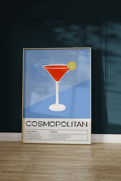 Cocktail Cosmopolitan Unframed Poster