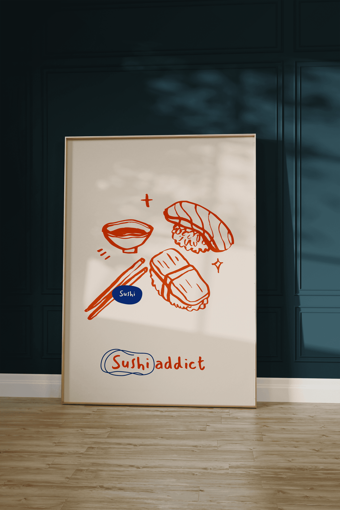 Sushi Çerçevesiz Poster