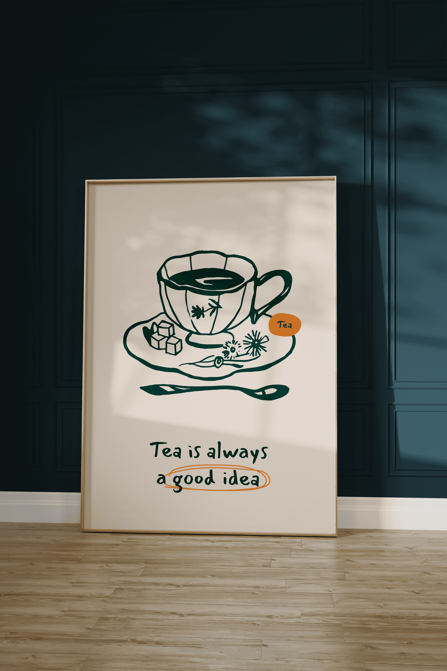 Tea Time Unframed Poster