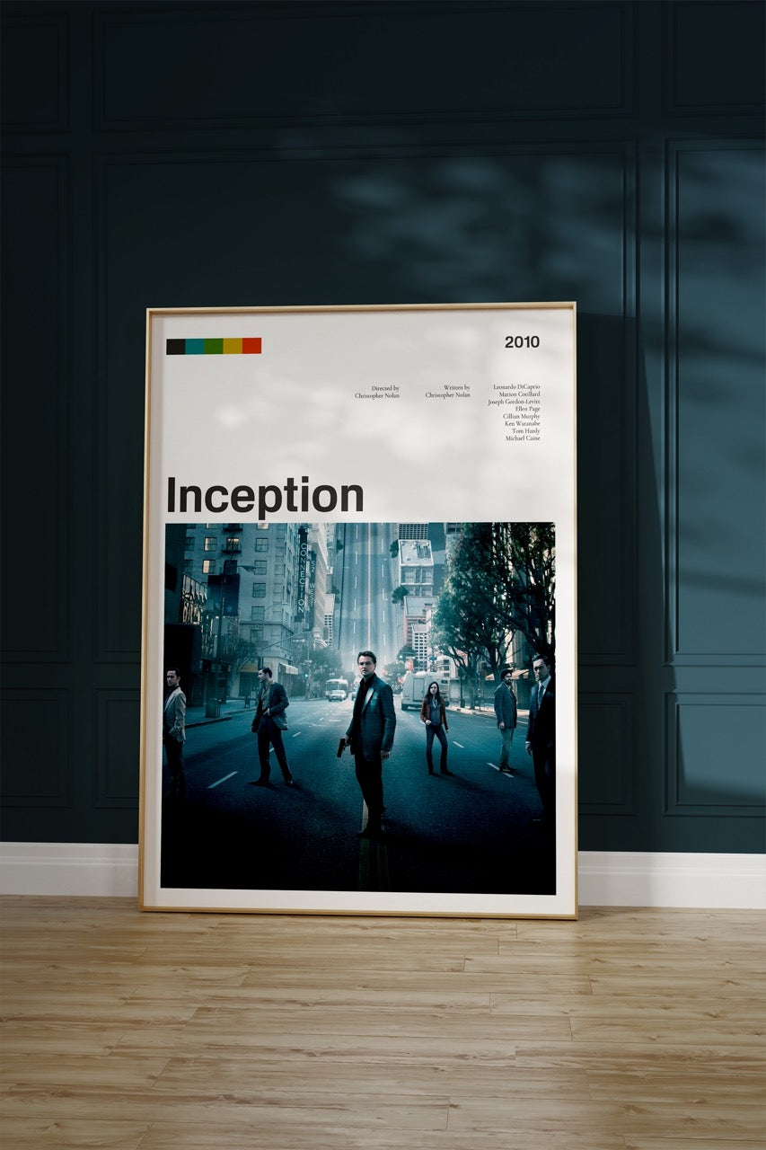 Inception Movie Unframed Poster Yaris Note