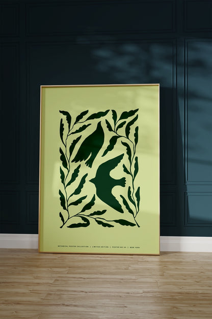 Botanical Frameless Poster