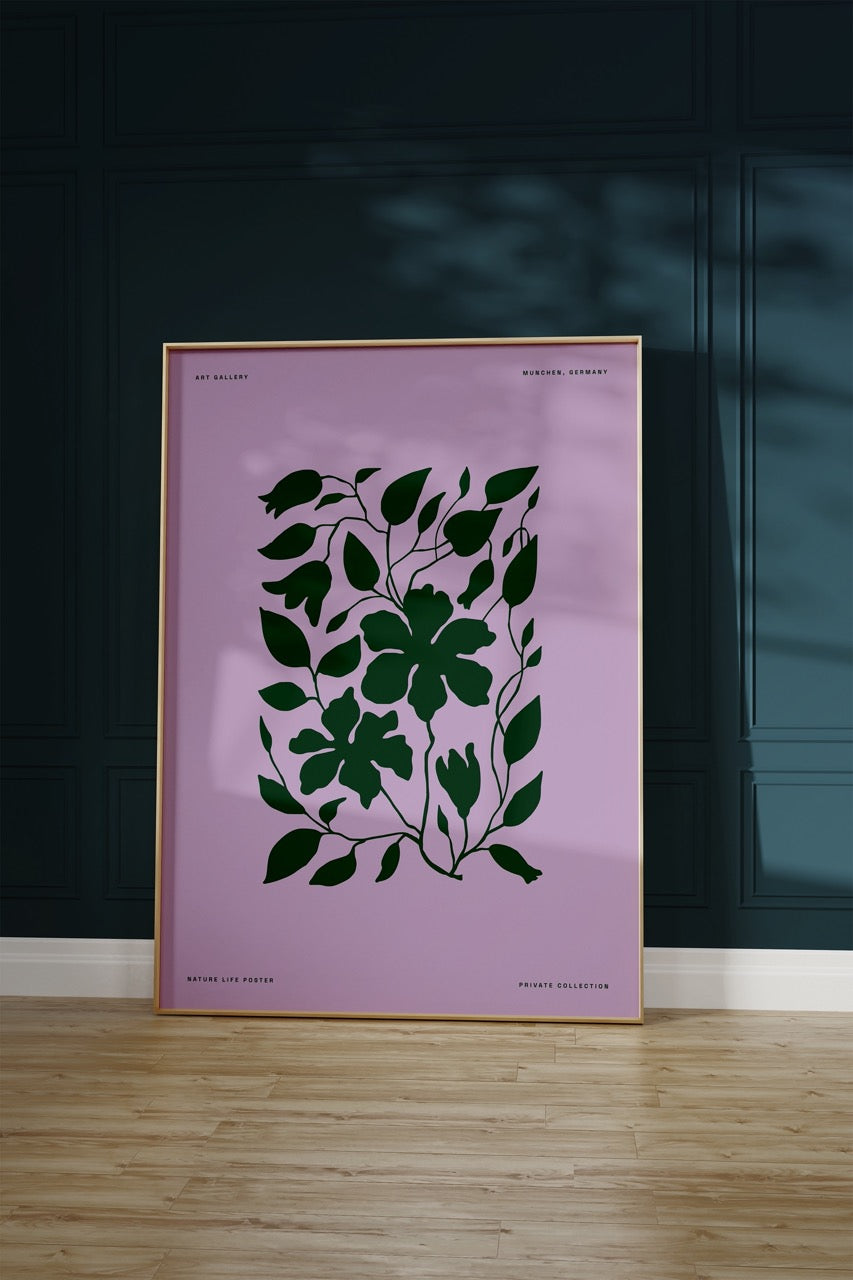 Botanical Frameless Poster