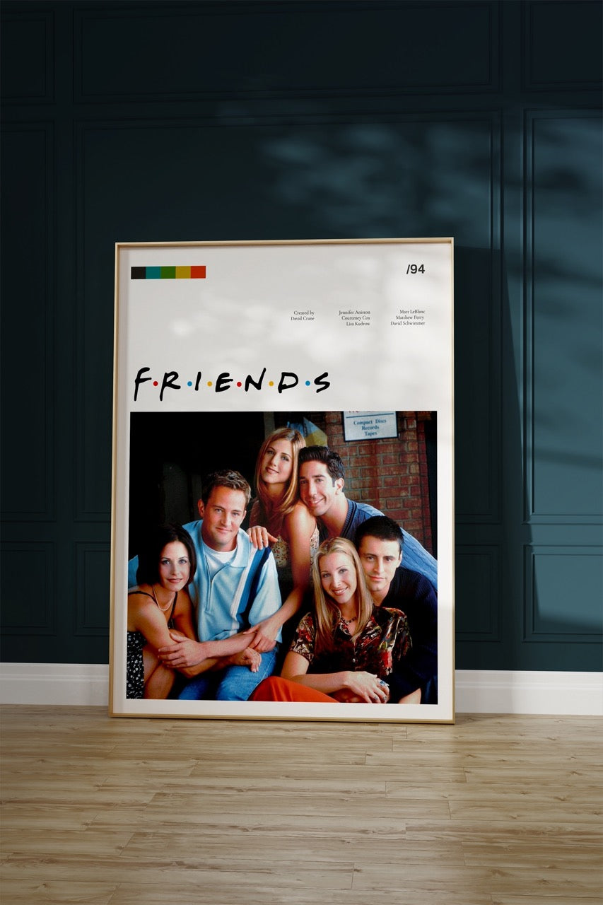Friends Series Unframed Poster