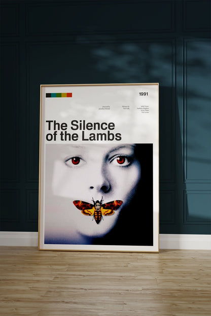 The Silence of the Lambs Movie Unframed Poster