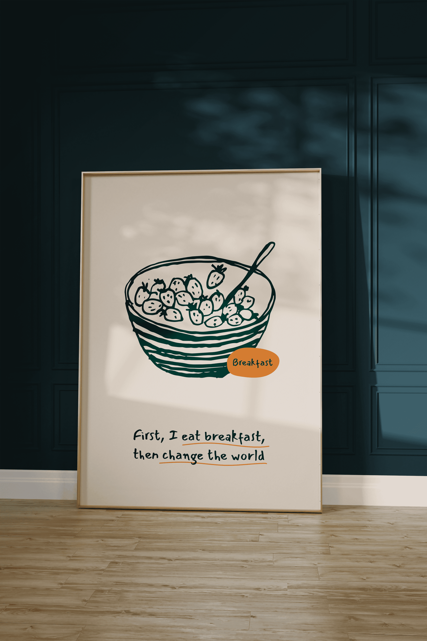 Breakfast Unframed Poster