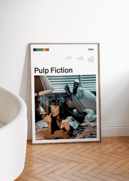 Pulp Fiction Film Çerçevesiz Poster