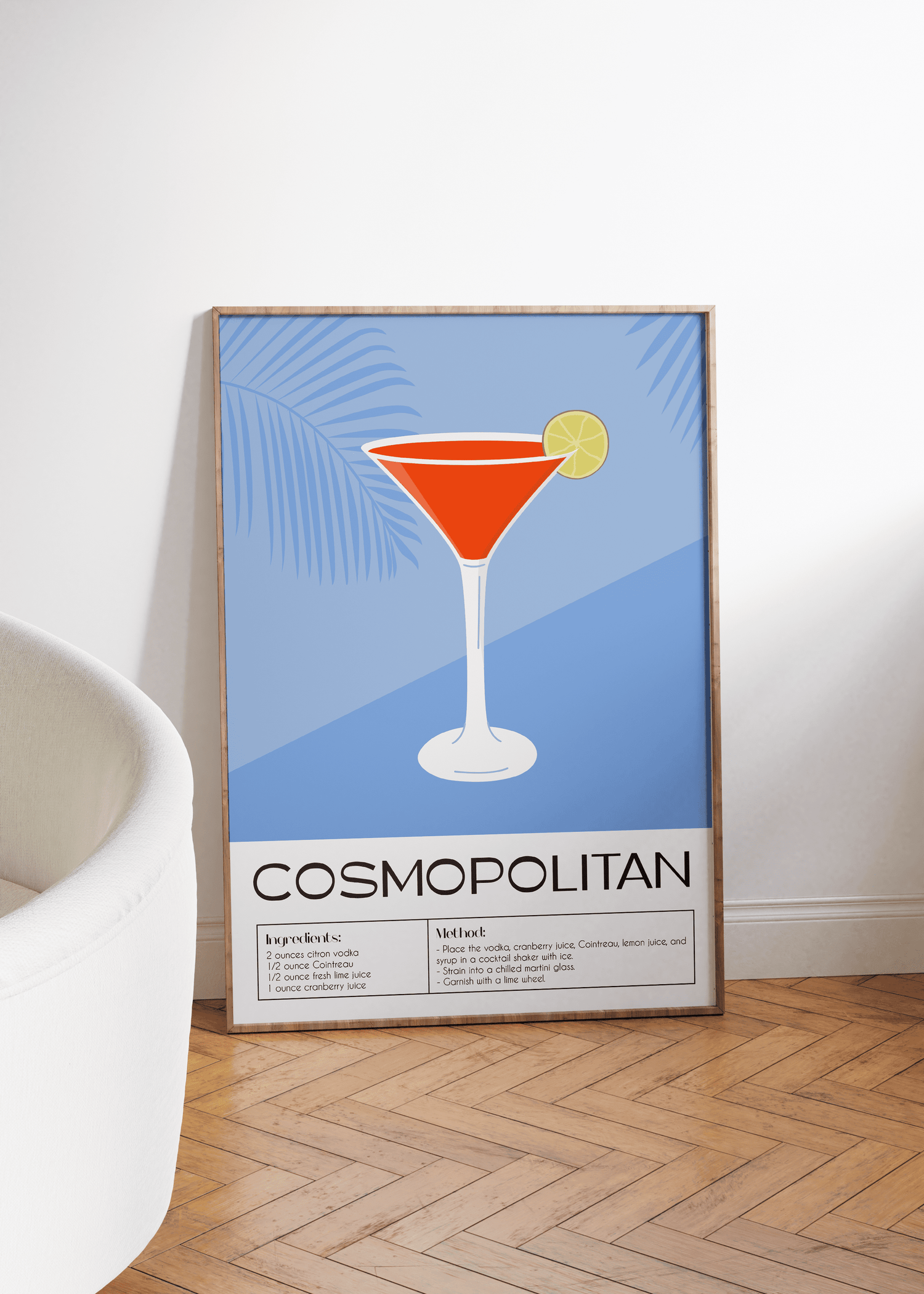 Cocktail Cosmopolitan Unframed Poster
