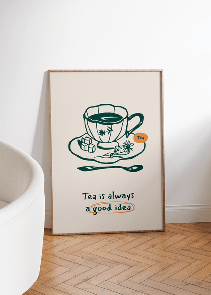 Tea Time Unframed Poster