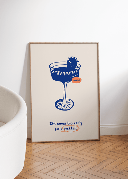Cocktail Çerçevesiz Poster