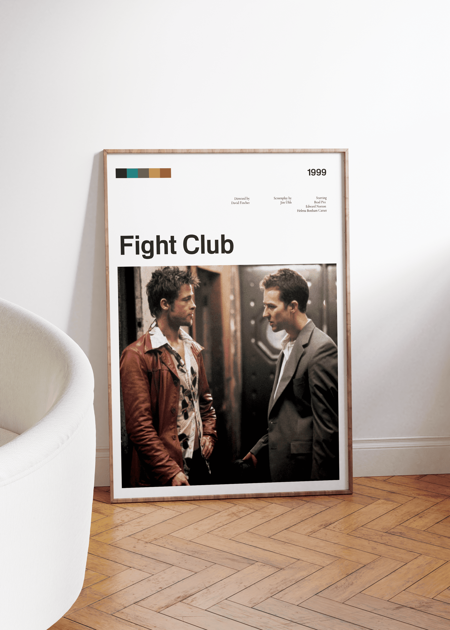 Fight Club Film Çerçevesiz Poster
