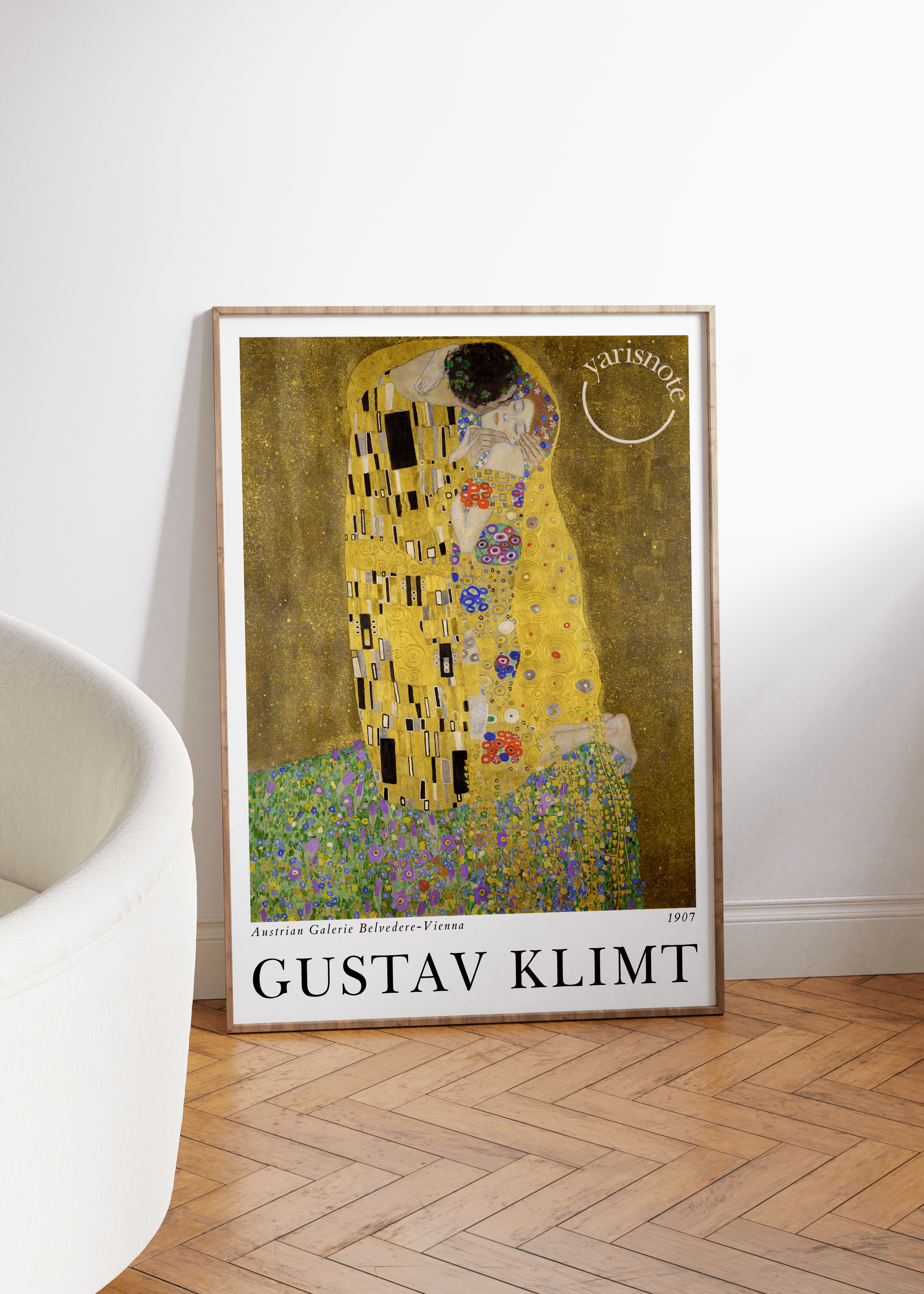 The Poster Gustav – Yaris Note Unframed Klimt Kiss