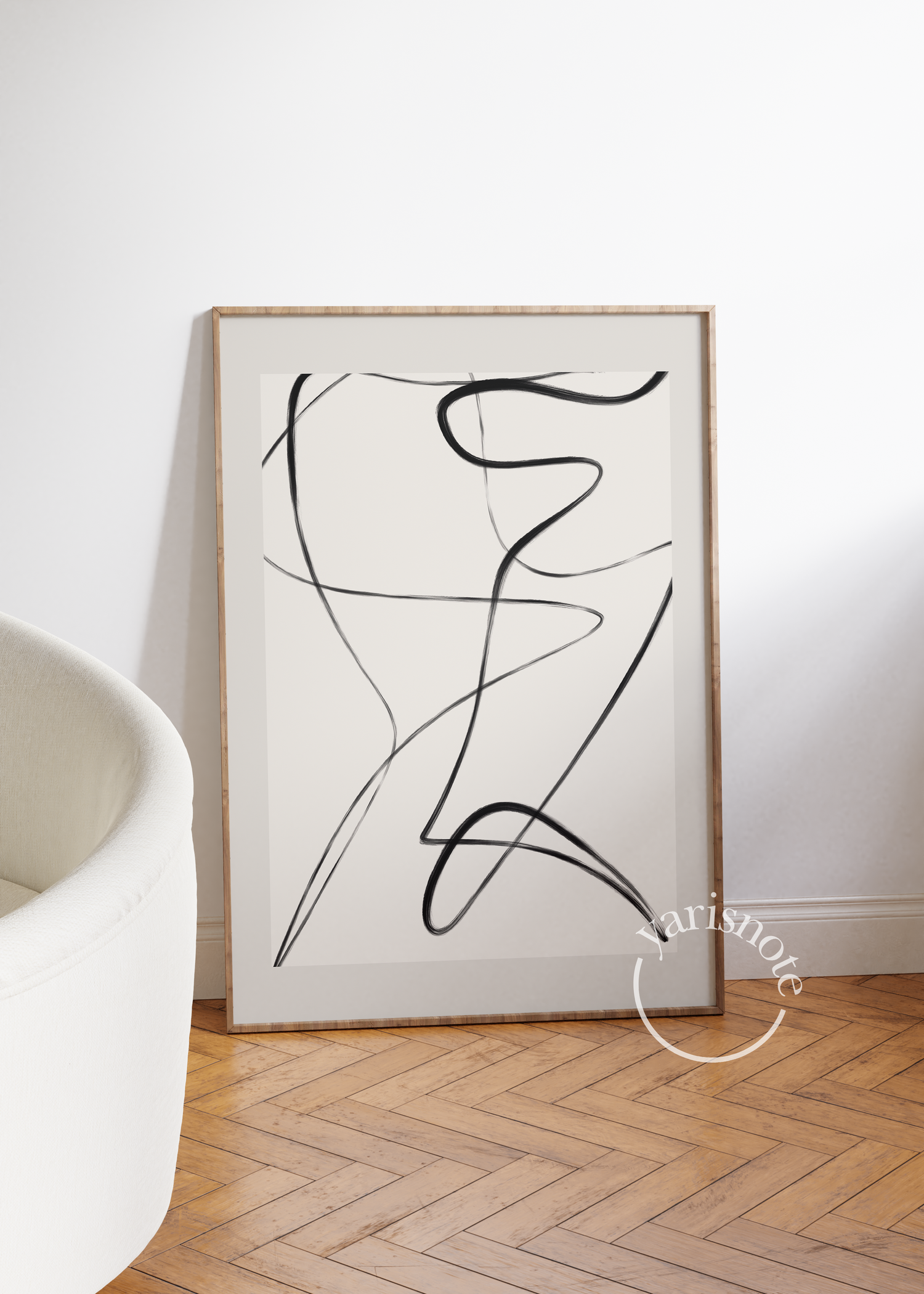 Abstract Set of 2 Unframed Poster