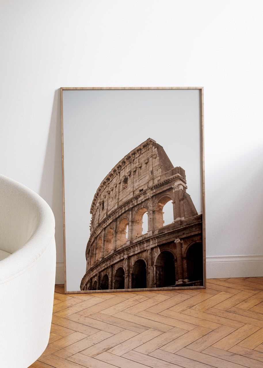 Roma İtalya Fotoğraf Çerçevesiz Poster