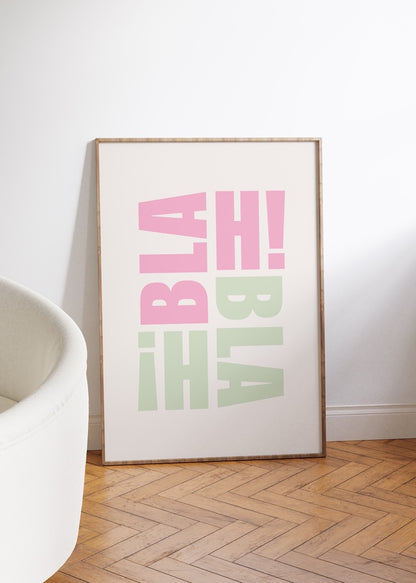 Lettering Art Unframed Poster