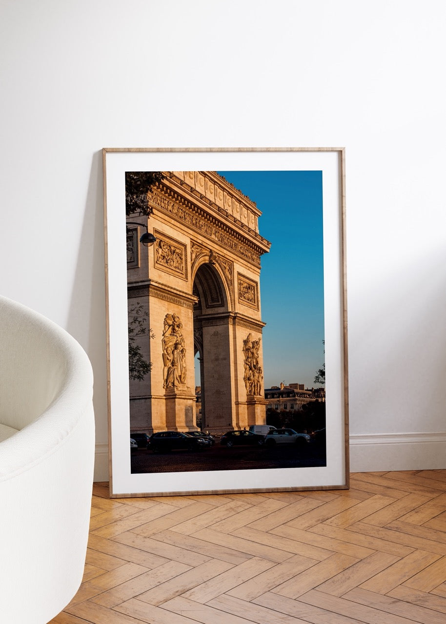 Paris Photo Frameless Poster