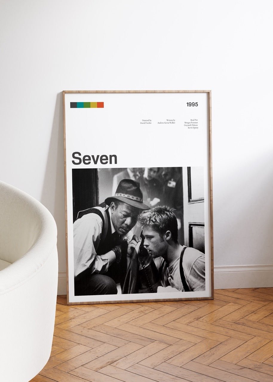 Seven Film Çerçevesiz Poster