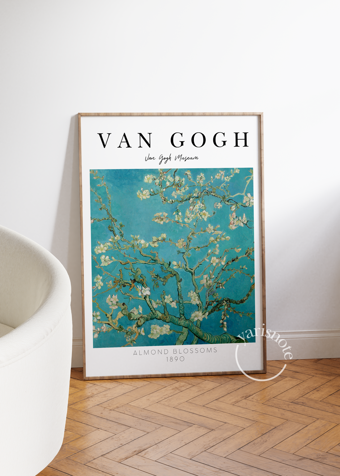 Van Gogh Almond Blossoms Çerçevesiz Poster