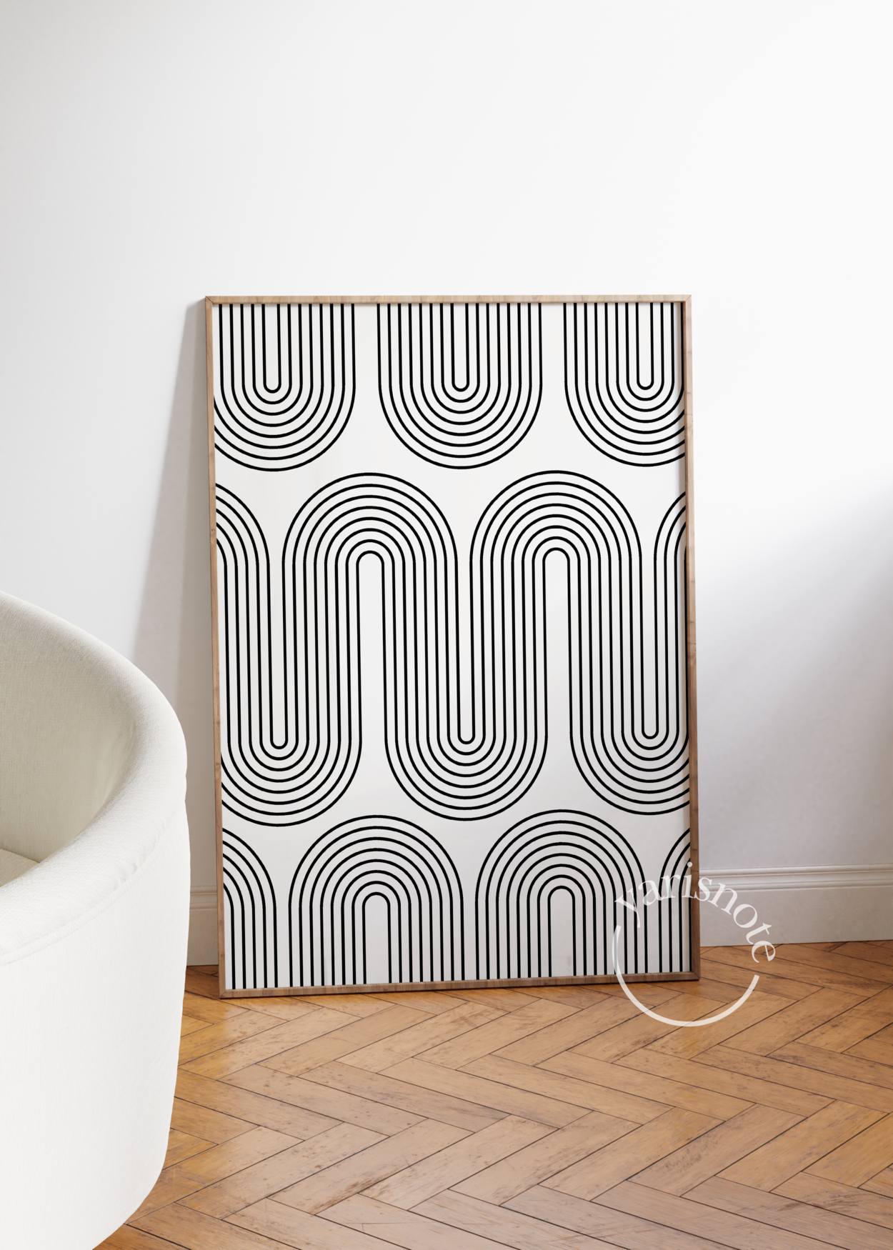 Abstract Unframed Poster