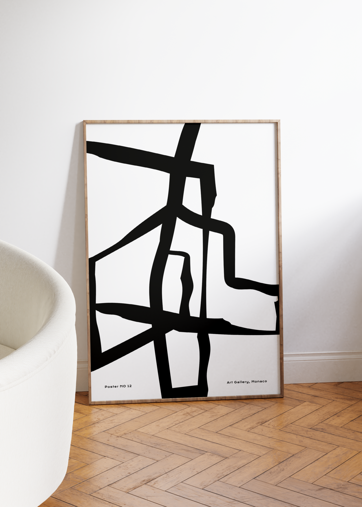 Abstract Unframed Poster