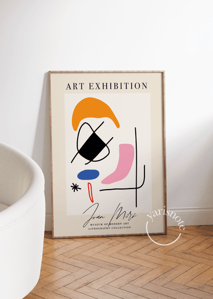 Joan Miro Unframed Poster